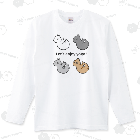 ヨガねこちゃん(弓のポーズ)