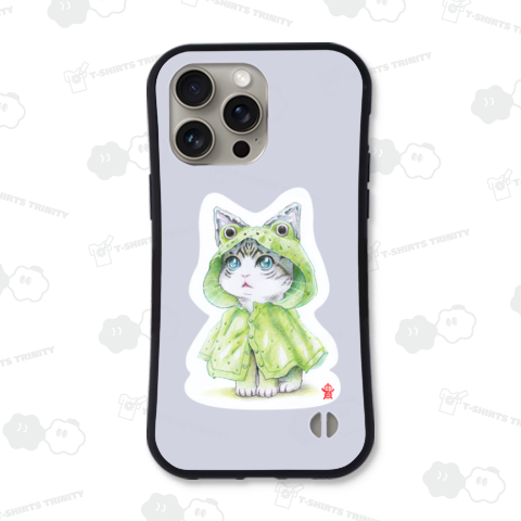 レインコートねこさん