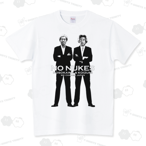 細川元首相 & 小泉元首相 脱原発 欧文style