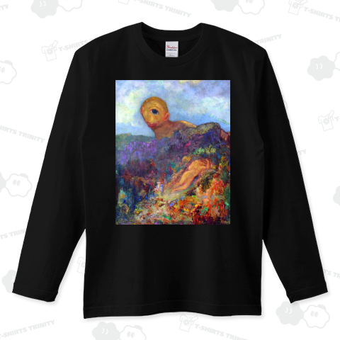 オディロン・ルドン「キュクロプス」【西洋 絵画 アート 美術 Tシャツ】
