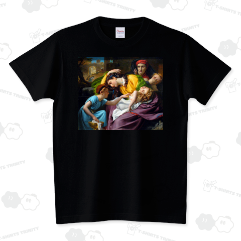 フランソワ・ジョセフ・ネヴェズ「幼児虐殺」【西洋 絵画 アート 美術 Tシャツ】
