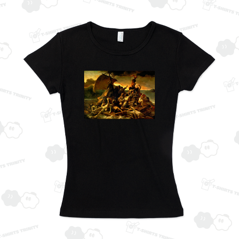 テオドール・ジェリコー「メデュース号の筏」【西洋 絵画 アート 美術 Tシャツ】