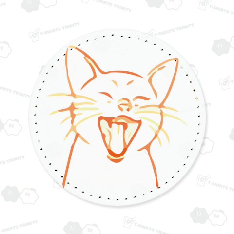 ミャー 笑顔の猫