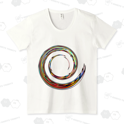 色鮮やかでダイナミックな渦巻き模様