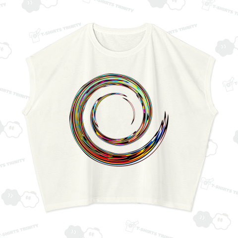 色鮮やかでダイナミックな渦巻き模様