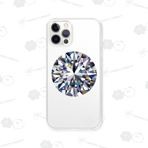 キラキラきらめくブリリアントカットのダイヤモンド