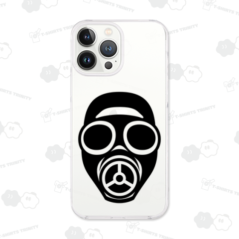 危険で不安なイメージのガスマスク