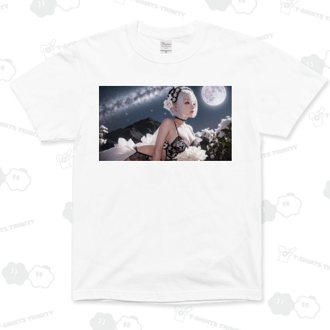 月花の少女 コスプレTシャツ