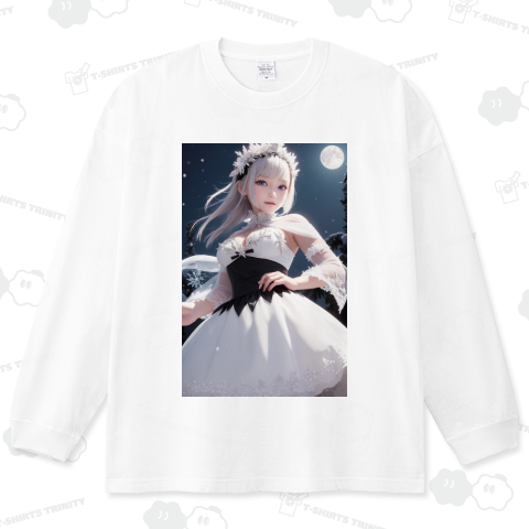 月夜の姫 コスプレ写真Tシャツ