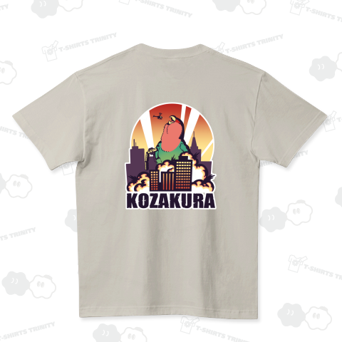 怪獣コザクラ ハイクオリティーTシャツ(5.6オンス)