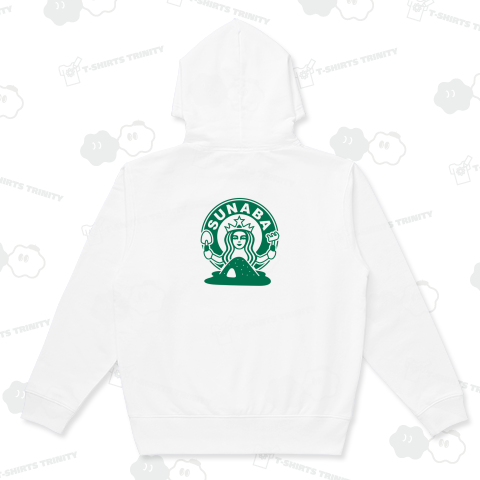 セイレーンちゃん 砂場 円デザインスタバパロディ バックプリント