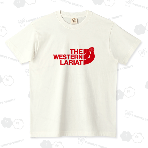 じゃないよ。ウエスタンラリアット! 赤