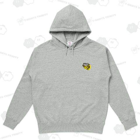 バナナはおやつじゃない派 ロゴ 胸にワンポイント