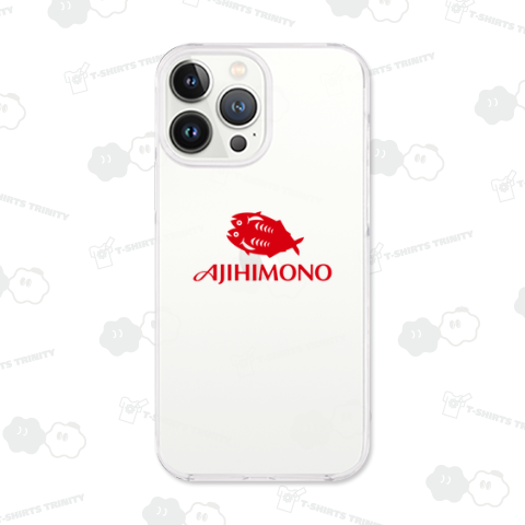 AJIHIMONO 鯵の干物 ロゴ バックプリント