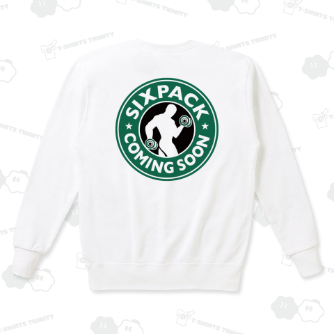 SIXPACK COMING SOON シックスパックはもうすぐ バックプリント