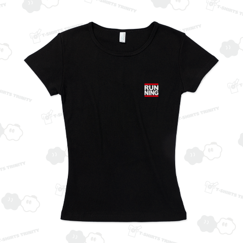 RUNNING ランニング 胸ワンポイント