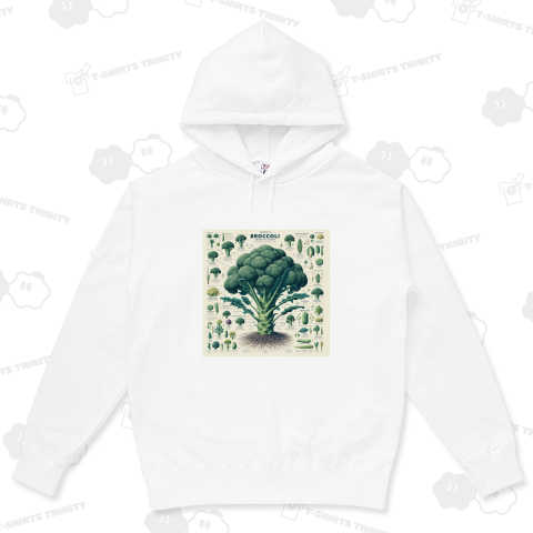 ブロッコリー好きのためのTシャツ BROCCOLI