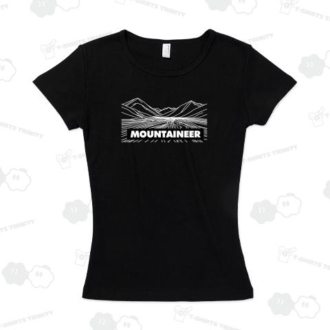 MOUNTAINEER 白 登山 山 MOUNTAIN