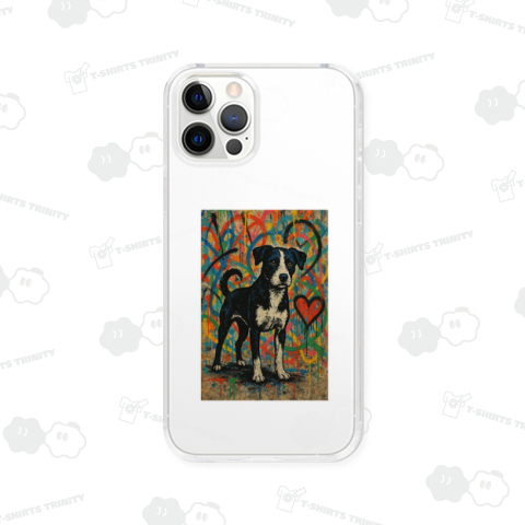 犬 グラフィティーアート