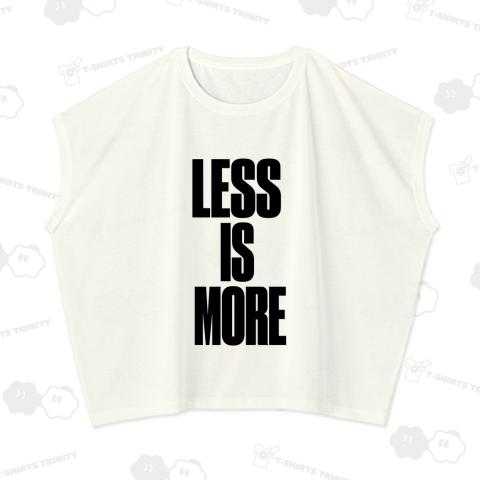 Less is more.少ないほど良い。