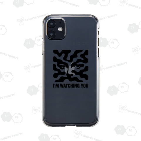 「I AM WATCHING YOU」錯視顔パターン