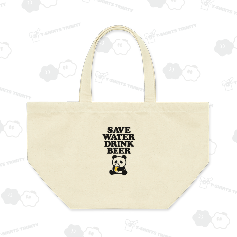SAVE WATER,DRINK BEER ビール パンダ ゆるゆるパンダ日和