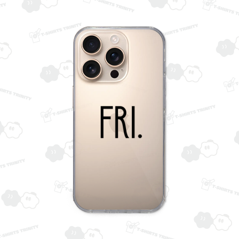 FRIDAY 金曜日 曜日