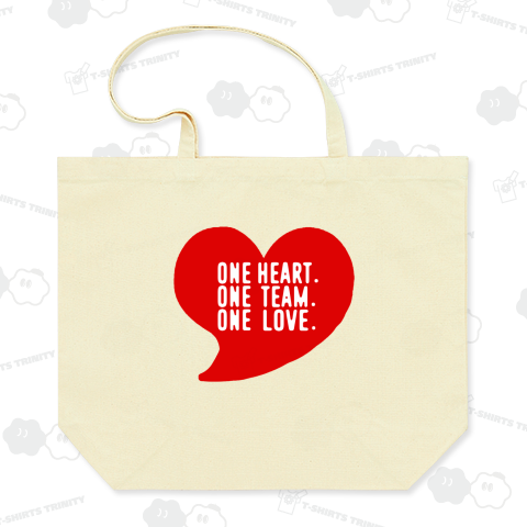 ONE HEART. ONE TEAM. ONE LOVE.ハート