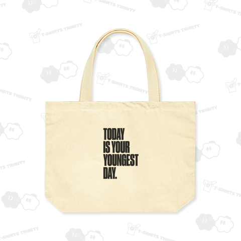 “Today is your youngest day.”「今日が一番若い日。」