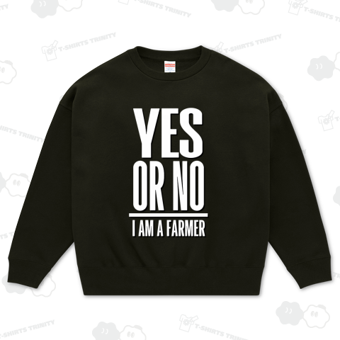 YES OR NO YESか農家 I am a farmer 英語 白