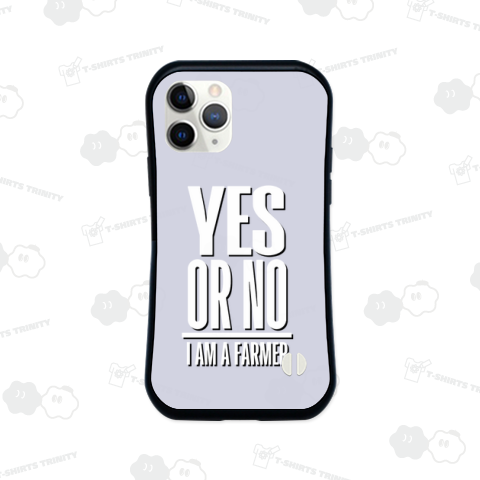 YES OR NO YESか農家 I am a farmer 英語 白