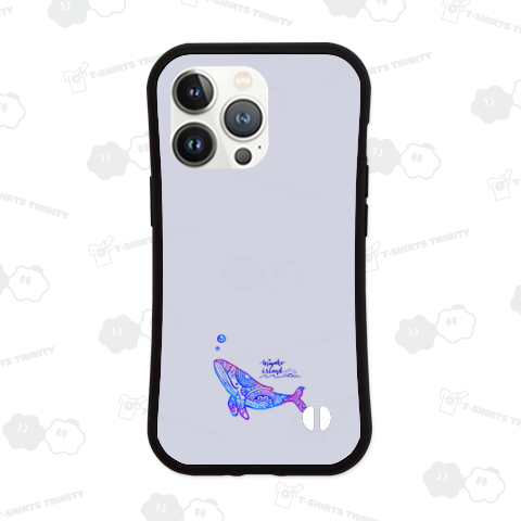 宮古島ロゴ付きクジラデザイン