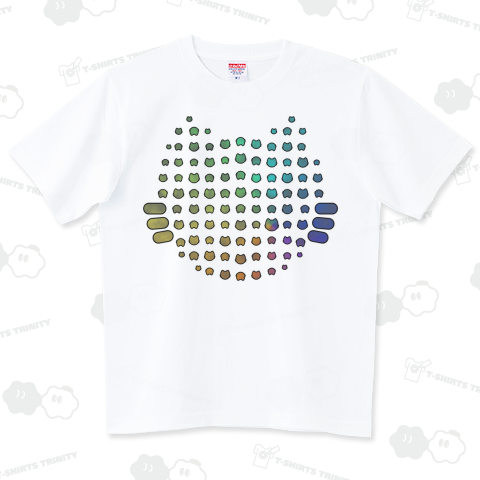 猫玉模様 ダークカラー 黒縁あり