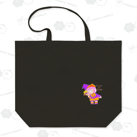 ハロウィンウィッチガール<ピクセルアート>