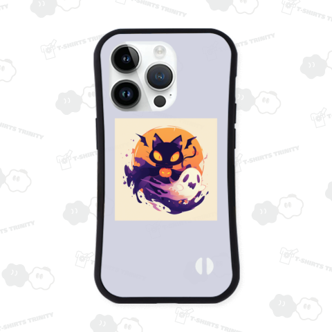 ハロウィン猫とおばけ