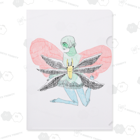 蝶々とクワガタムシ