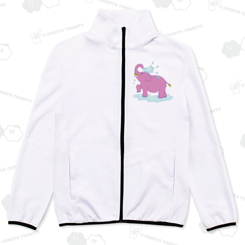 ぞうさんの水浴び