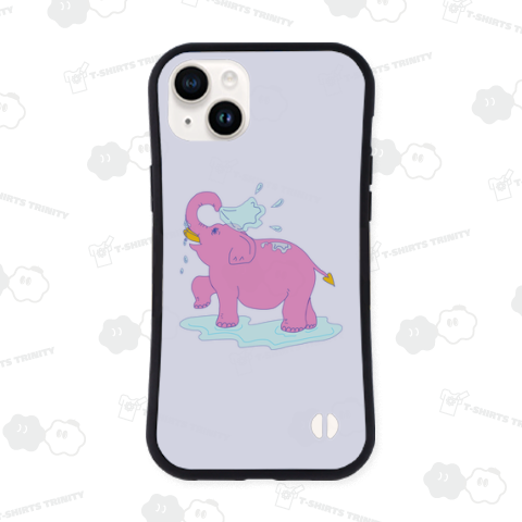 ぞうさんの水浴び