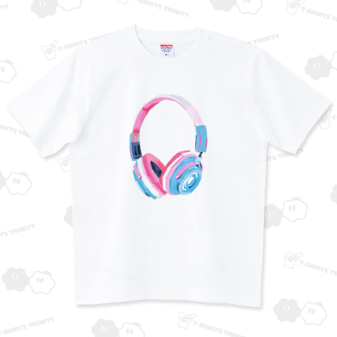 カラフルヘッドフォン(AIアート)