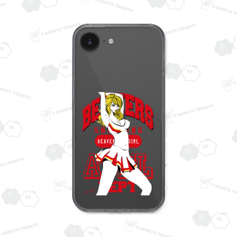 SHOOTING BEAVERS カレッジ チアリーダー ガールズイラスト