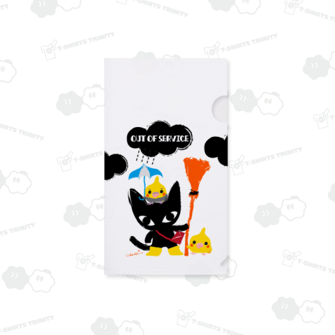黒猫とオカメインコ "OUT OF SERVICE" 2