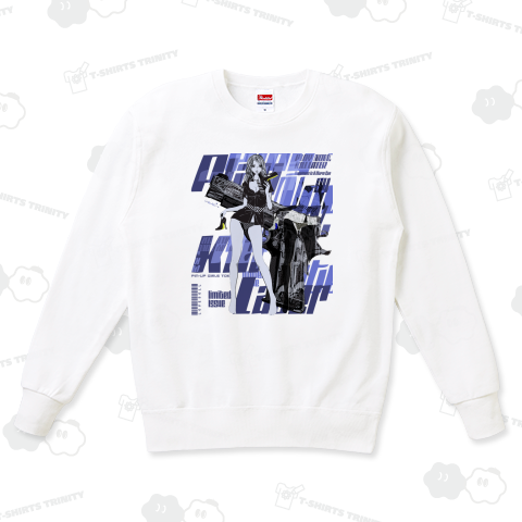 KILL LATER 0218 パルプ マガジン カバーガール ピンナップ ブルー