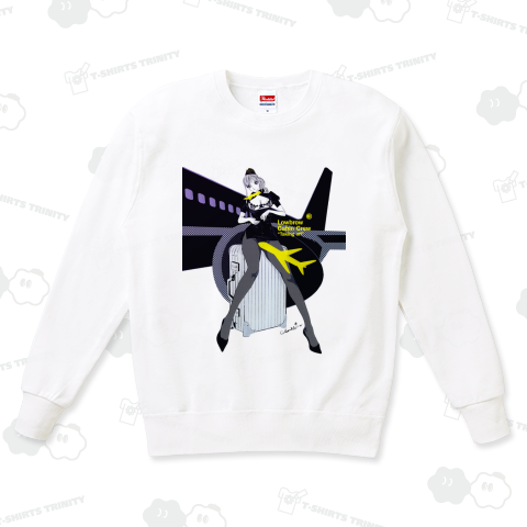 LCC 憧れのヒコーキ時代 ブラックタイツ 超美脚 ver.