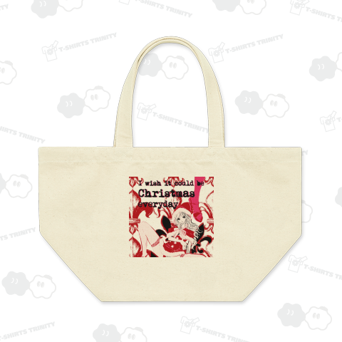 Ugly Christmas Eropop Tshirt サンタガール エロポップ