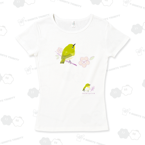 春告鳥 うぐいす色のメジロ スケッチ 0536