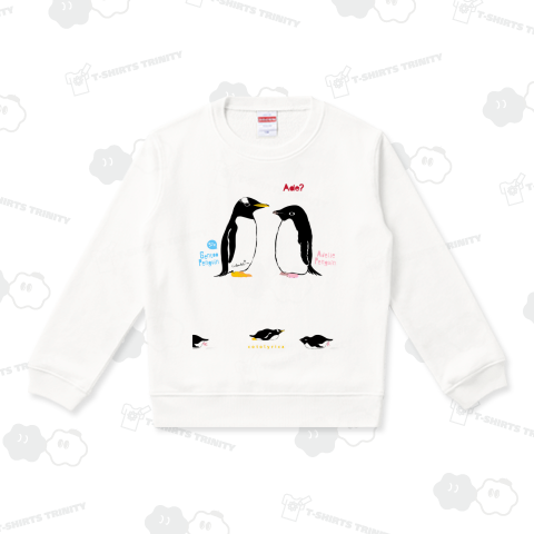 ジェンツーペンギンとアデリーペンギン 0572A