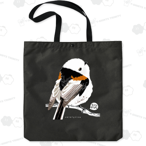 巨大 シマエナガ スケッチ 0635 どでか プリント