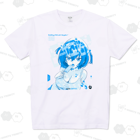 ice pop 8月のアイスポップ ガールズイラスト 0658