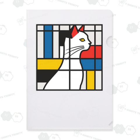 モンドリアンな猫