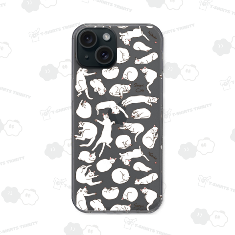 寝ねこ(白猫Ver.)